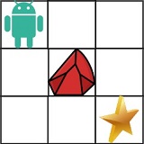 The obstacle grid of Example 1